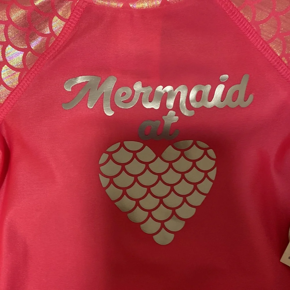 Pink 12months Bathing Suit